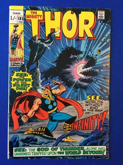 The Mighty Thor #185 FN/VFN (7.0) MARVEL ( Vol 1 1971)