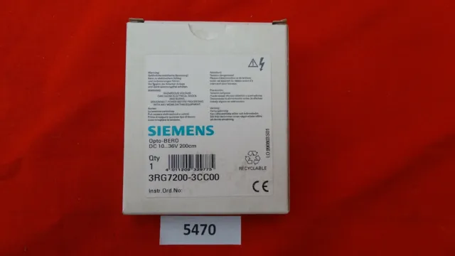Siemens 3RG7200-3CC00 Simatic PXO610 K80, Bouton Réflexion