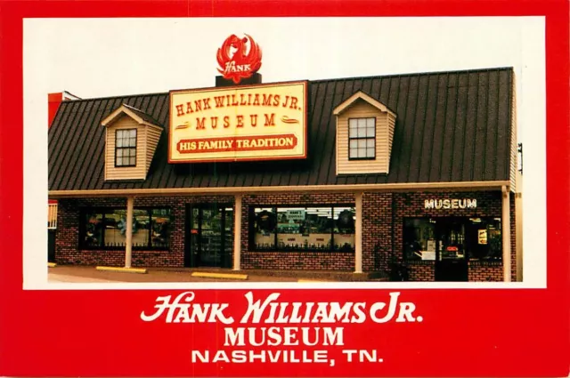 Postcard Hank Williams Jr Museum Building, Nashville, Tennessee