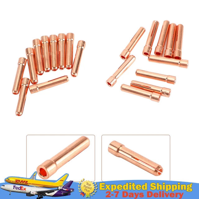 Weldingcity 20 Stubby Collet 10N23S-10N24S 1/16-3/32 Tig Welding Torch 17/18/26