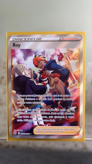 Carte pokemon Roy GG65/GG70  Dresseur FA EB12.5 Zénith Suprême NEUF FR ⭐️