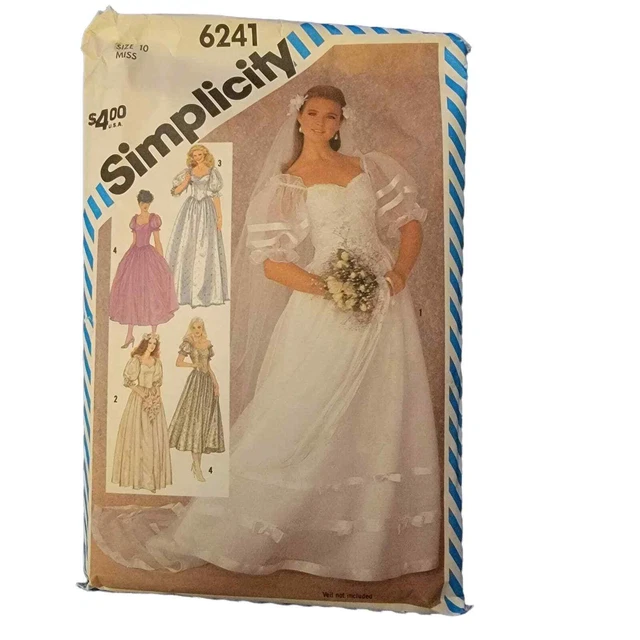 VTG Simplicity 6241 Patterns Cut Size 10