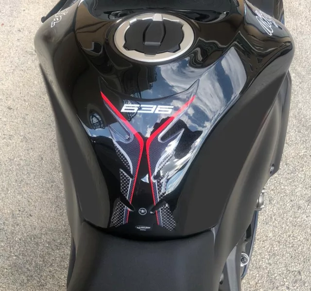 PROTEZIONE SERBATOIO 3D paraserbatoio moto compatibile Kawasaki ZX-6R ninja  636 EUR 19,00 - PicClick IT