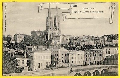 CPA/DEP 79  /NIORT VIEUX PONT 