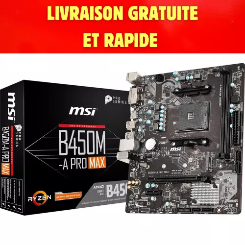 Carte mère MSI B450M-A Pro Max B450