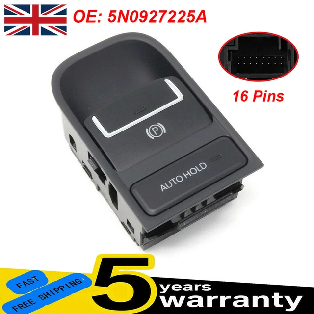 ELECTRONIC HANDBRAKE SWITCH Parking Brake for VW Tiguan Sharan Seat