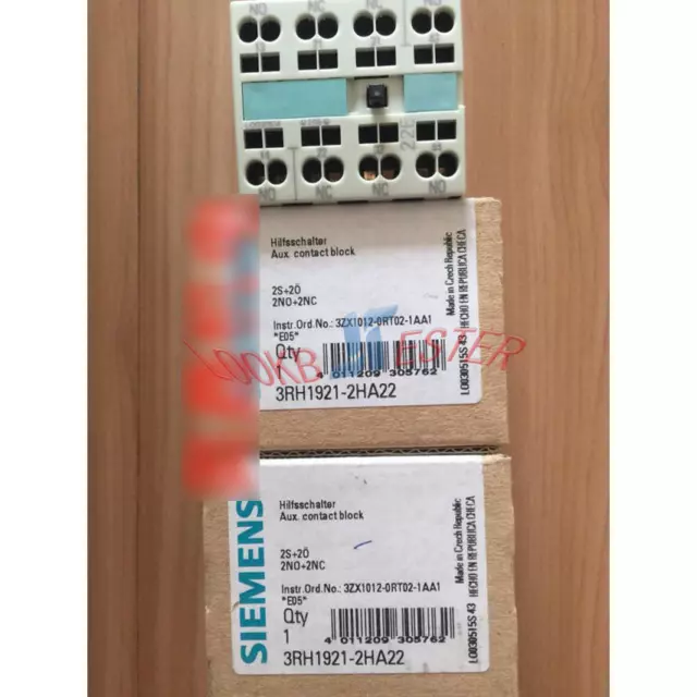 1PC New Siemens Auxiliary Switch Block 3RH1921-2HA22