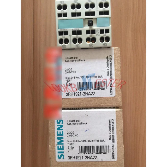 1PC New Siemens Auxiliary Switch Block 3RH1921-2HA22