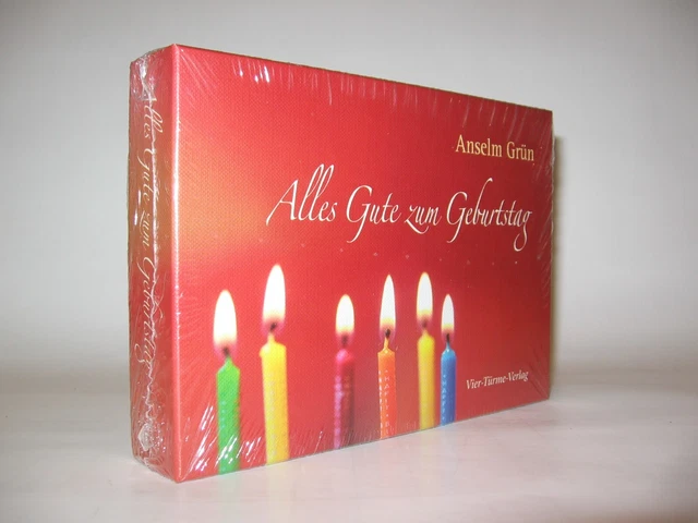 GRUSSKARTENBOX ALLES GUTE zum Geburtstag mit 10 Glückwunschkarten