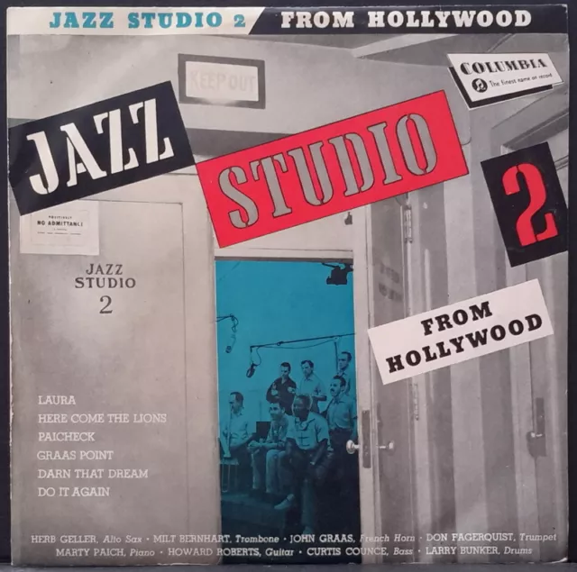 Jazz Studio 2 From Hollywood Orig Aus Press Columbia Geller Paich Fagerquist Ex+