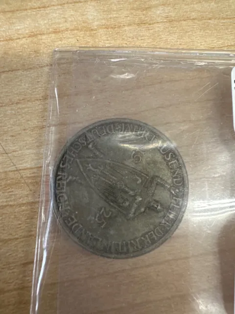 1925 3 reichmarks silver