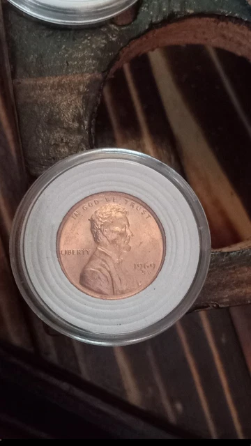 1969-s  RD Lincoln Cent double die Uncirculated