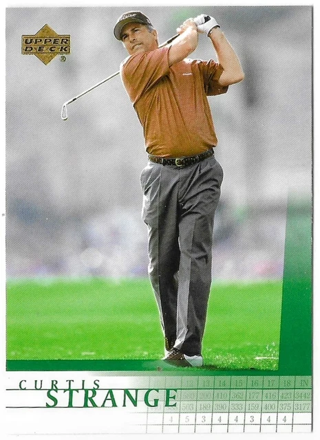 ⛳ 2001 Upper Deck Golf Curtis Strange Card