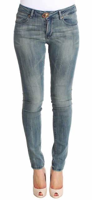 Jean Skinny Extensible Fille - Coupe Ajustée Confortable - Taille élastique - 82% Coton