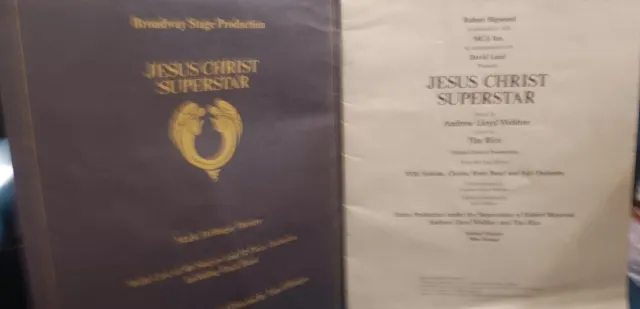 Jesus Christ Superstar Souvenir Program Libretto 1971 MCA Records Paperback Book 3