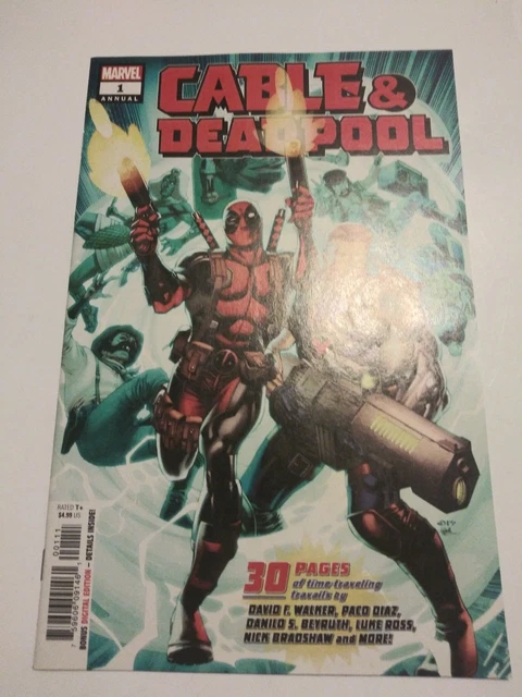 Cable & Deadpool Annual #1 Marvel Comic 1st Print 2018 unread NM