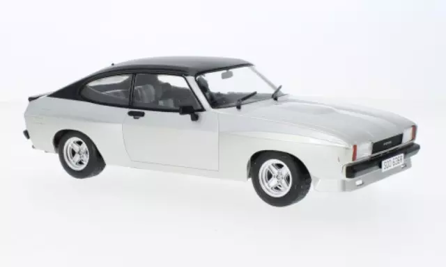 1:18 MCG Ford Capri Mk Ii X-Pack Silver Black Rhd 1975 MCG18349 Model