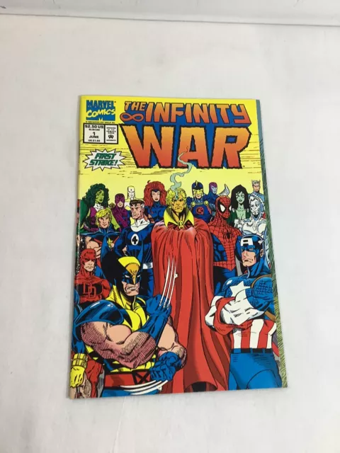 The Infinity War #1 June Marvel Comics 1992 Starlin & Lim Thanos Magus Warlock