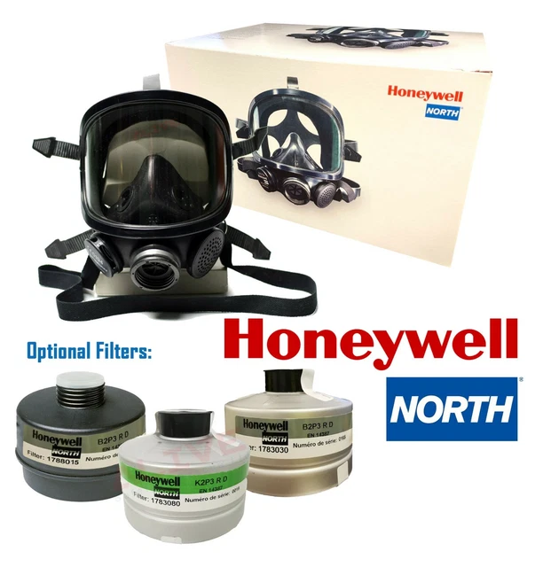 HONEYWELL FULL FACE Mask 1710395 Panoramasque Respirator Size M ...