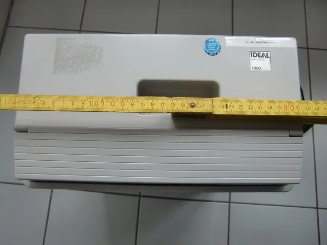 Aktenvernichter Ideal 1000 Schredder Reißwolf Cut 20cmx36cmx46cm
