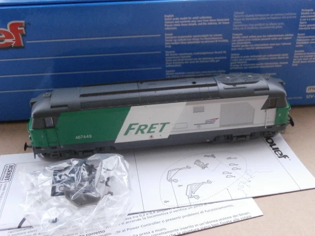 Jouef HJ2342 – Locomotive Diesel SNCF BB 467471, Livrée FRET, échelle H0, ép. VI