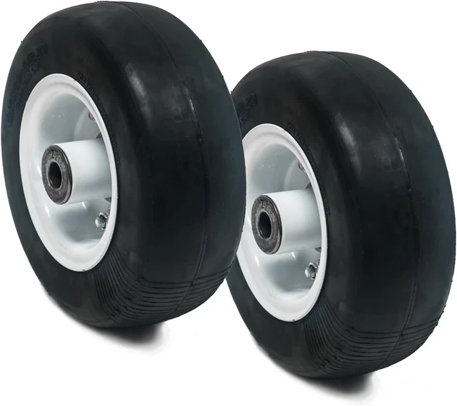 Pair Of Walker Mower Turf Tires – 18x10.50-10 Low Profile, Replaces 8075-1