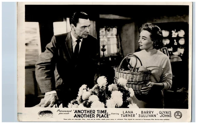 Another Time Another Place Original Lobby Card Barry Sullivan Glynis Johns 1958