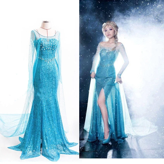 Vestito Di Elsa Frozen Adulto IN VENDITA PicClick IT