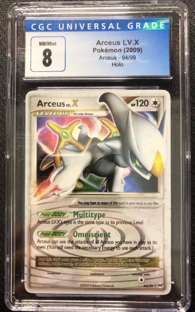 Arceus LV. X Pokemon 2009 Arceus #94 Holo