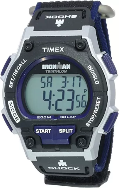 TIMEX IRONMAN TRIATHLON Men s Shock 42 mm Nylon Fast Wrap Digital