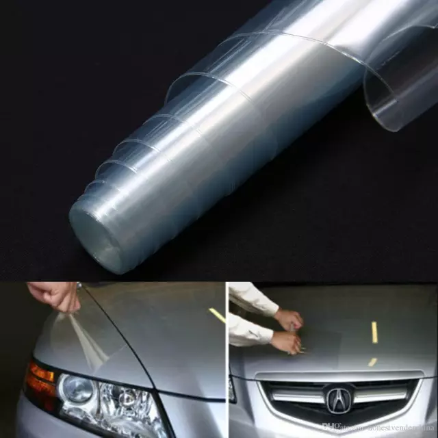 30 cm x 150 cm luci auto bianche chiare tuning tinta solida vinile involucro antirottura
