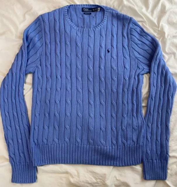 Beautiful Women’s Size XXL Polo Ralph Lauren Pima Cotton Cable Knit Sweater
