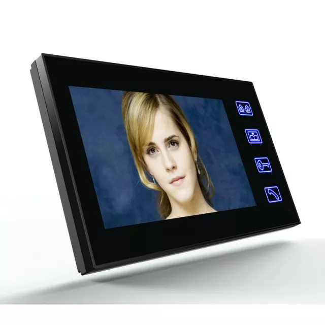 1pcs 7" LCD Monitor Video Door Phone Intercom For Home Doorbell Sytem