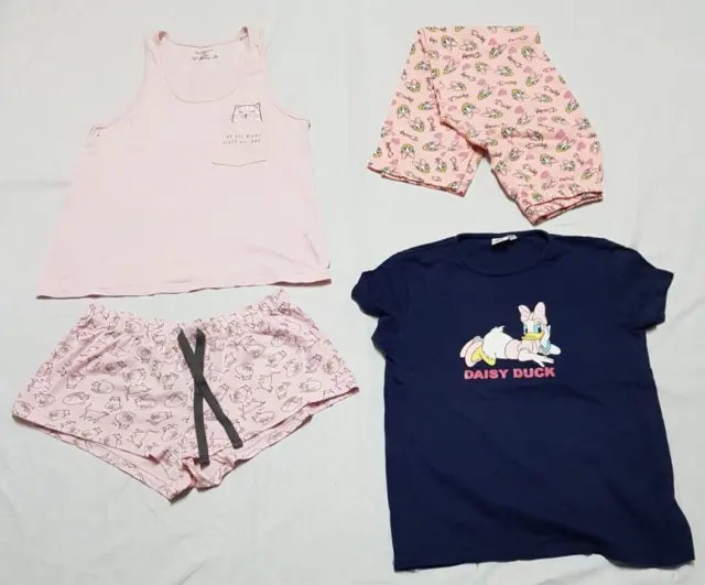 Girls Teen Pyjama's sets x 2 - Disney, Primark - Age 12 to 13/Small