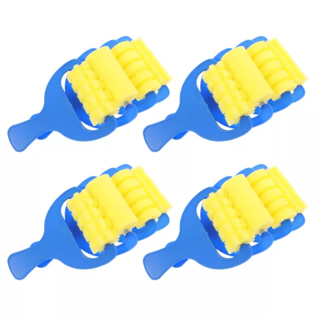 12Pcs Wall Painting Roller Applicator Naps - Kids Drawing Brush