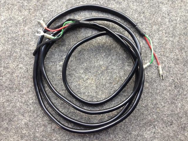 Vintage Bakelite Telephone 2 Way Black Line Cord 52"