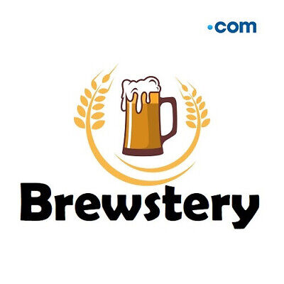 Brewstery.com 9 Letter Short Catchy Brandable Beer Premium Domain Name for Sale