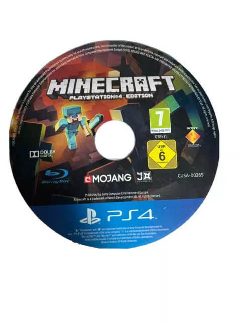 Jeu Vidéo Sony Playstation 3 PS3 Minecraft Complet Etat du CD 4 sur 5 -  Vinted