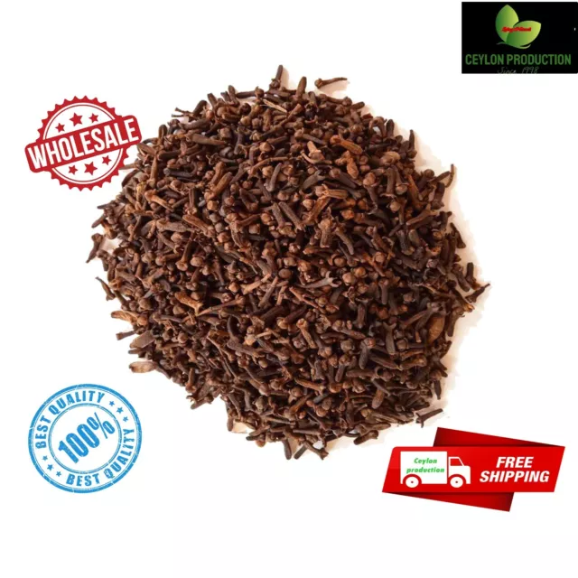 Ceylon Whole organic Clove Cloves Sun Dried Organic Herbs & Spices Free Shipping