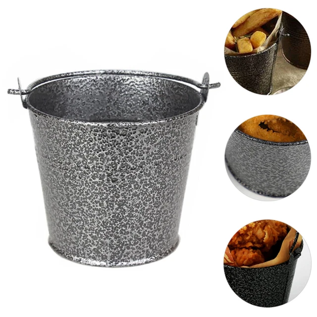 10 Stück Party Eiseimer 1L - Wiederverwendbare Plastik Cocktail Eimer