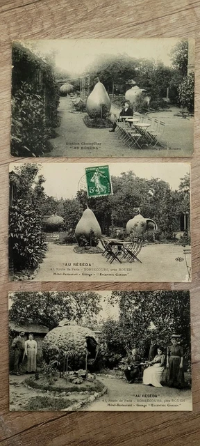 Très Carte Rares Cartes Postale Ancienne De Bonsecours Au Réséda