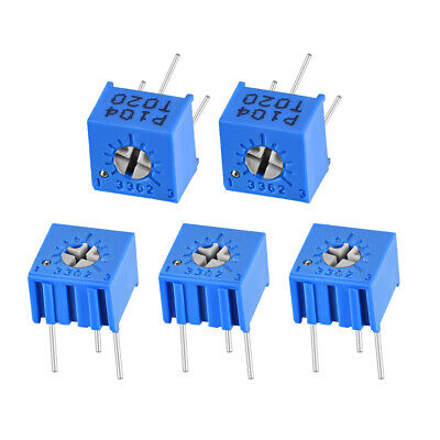 5stk. 3362 trimmpotentiometer Top Part Adjustment Variable Resistor 100K Ohm