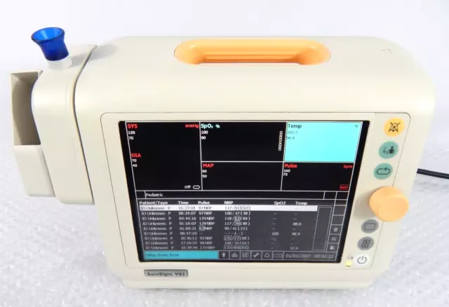 Philips Suresigns Vs3 Vital Signs Monitor S/N 997