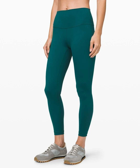 LULULEMON EMERALD WUNDER Under HR Nulux High Rise Tight 25 £39.99 -  PicClick UK