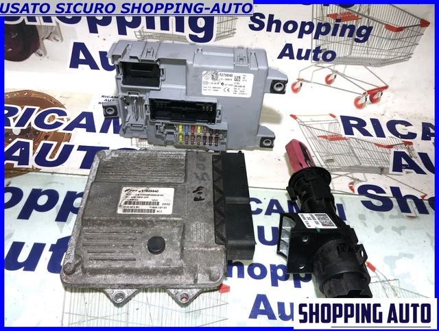Kit De Clés ECU Pour Fiat Multipla II 1.9 JTD 85kW - Références 186A8000, 55189028 - Marque Bosch - Occasion Fonctionnel