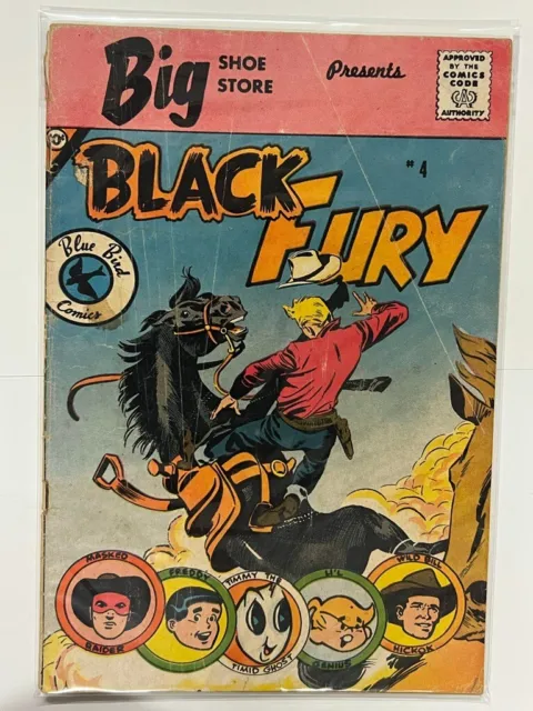 Black Fury (Blue Bird Comics 1959-1964 Charlton) RARE | Combined Shipping B&B