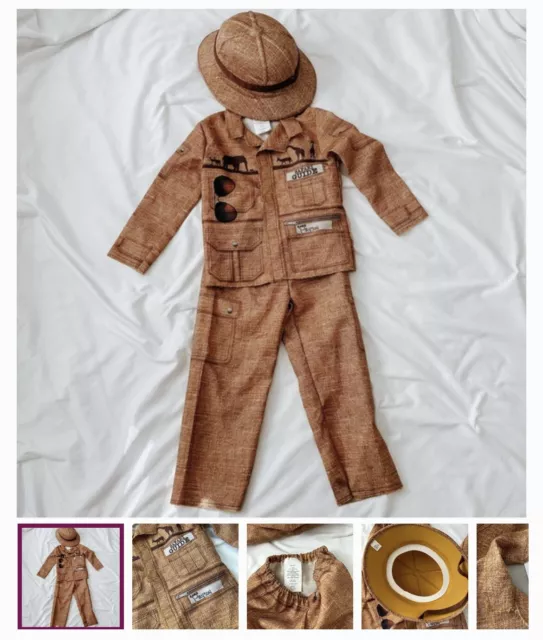 🦒 HYDE & EEK! Kids' LG Safari Guide Halloween Costume Hat Included $15. ...