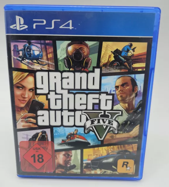 Grand Theft Auto V GTA 5 PS4 Sony Playstation 4 Spiel Deutsch Top ✅