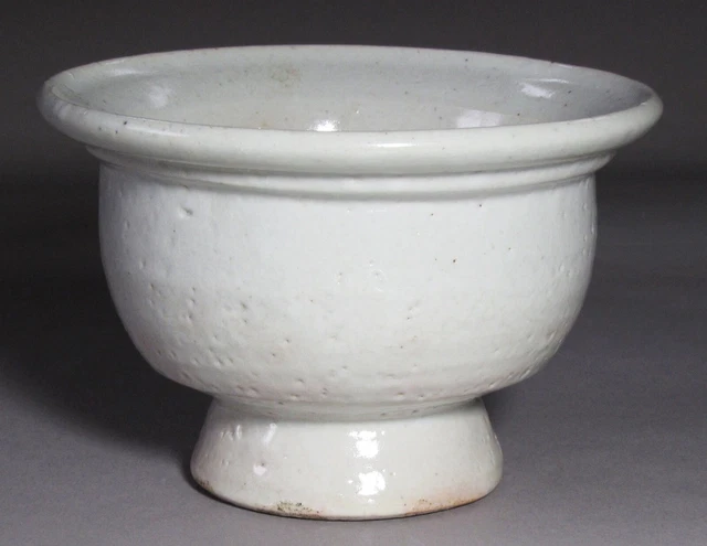 A Fine Korean White Porcelain Incense Burner-19th C