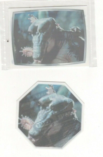 Kraft Cheese Australia 1997 - Men in Black (Same card in two shapes)
